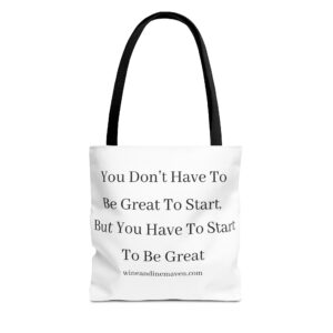 TO BE GREAT TOTE BAG